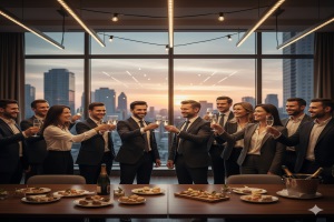 Brindis corporativo